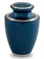 MOONLIGHT BLUE VASE : Price: $ 460.00