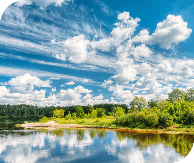 Peaceful lake scene- Grand River Burial Services Peaceful lake scene- Grand River Burial Services